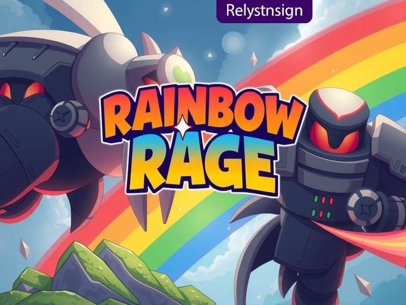 Rainbow Rage Game Banner
